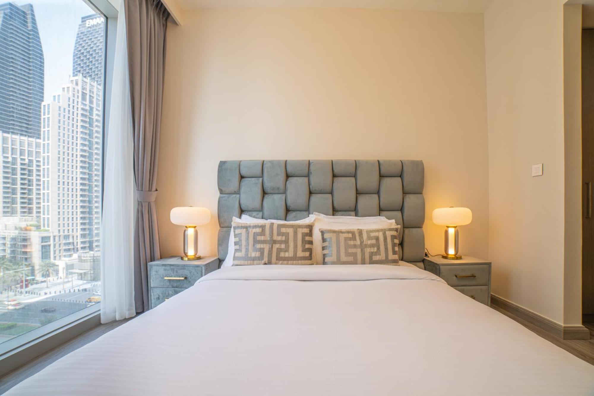 First Class 2Br With Full Dubai Boulevard View Exterior foto