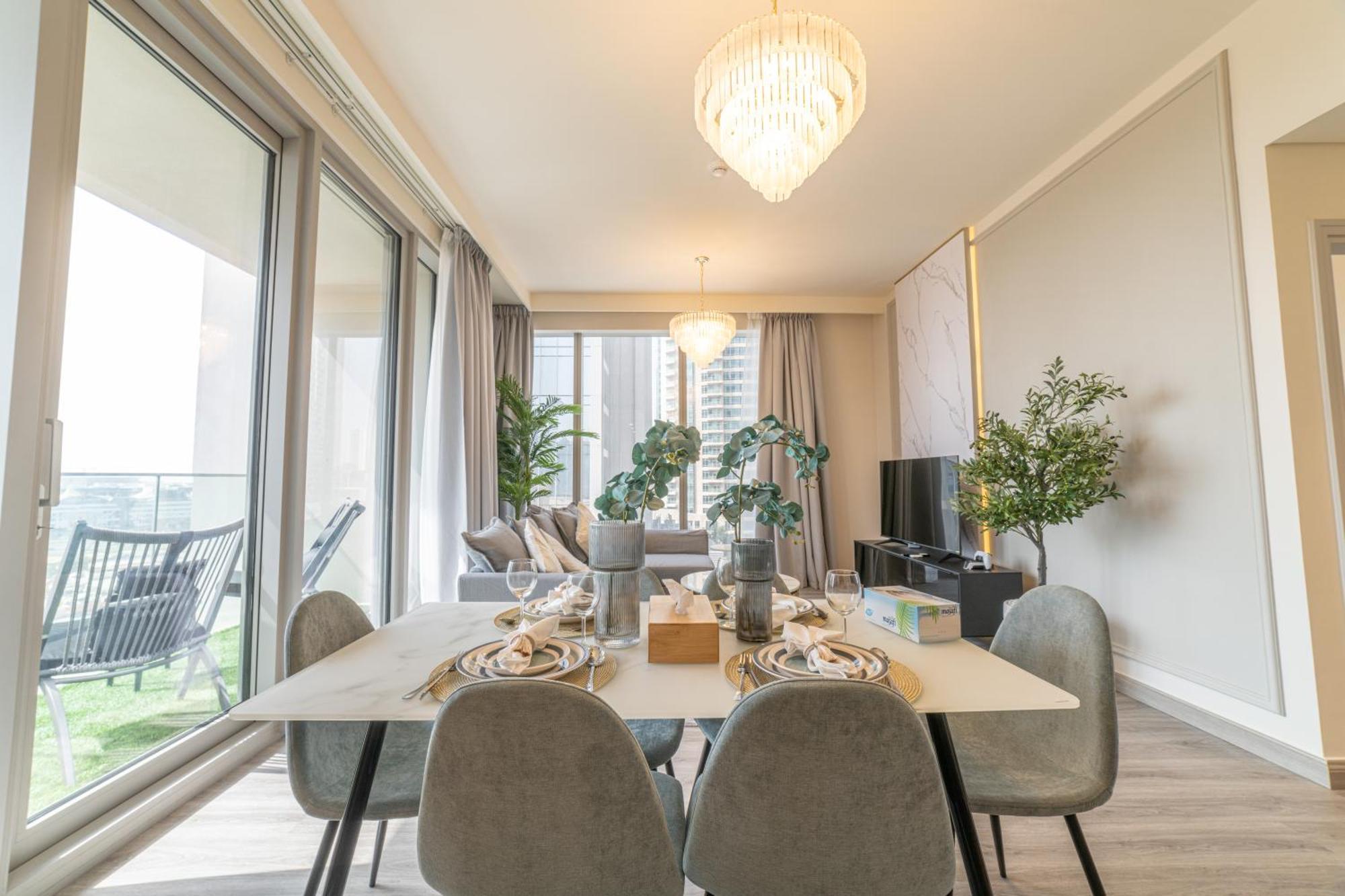 First Class 2Br With Full Dubai Boulevard View Exterior foto